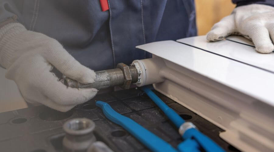 Leak detection in Chitina, AK